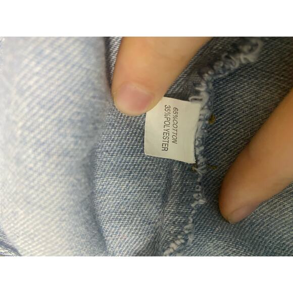 womens size small Denim Jacket with buttons - Picture 7 of 8